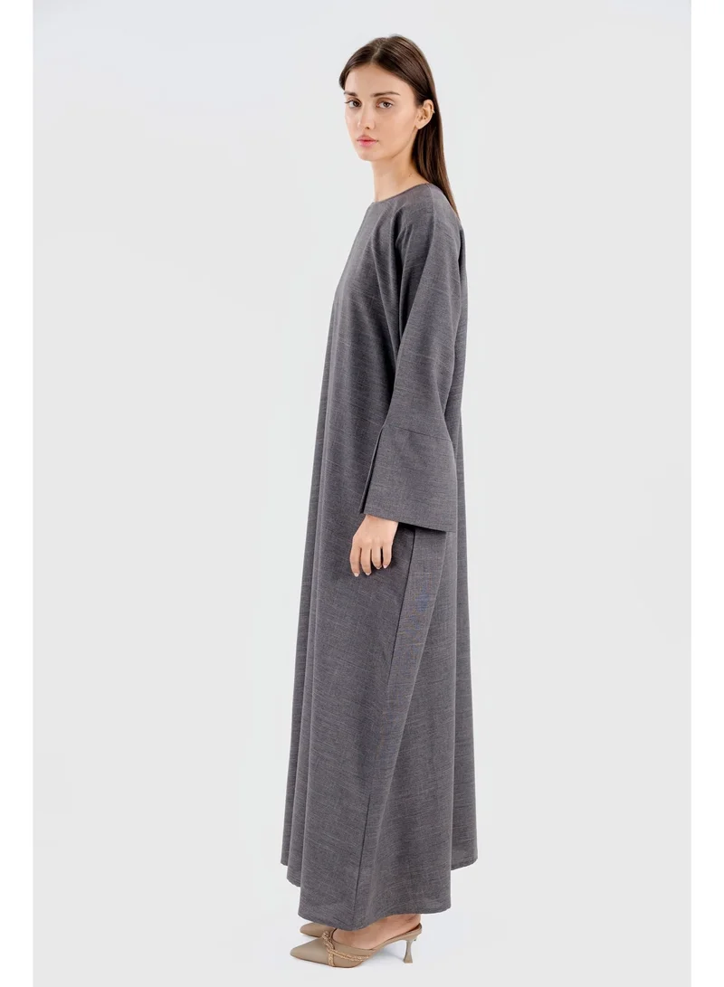 Ophelia  Linen Pocket Abaya for Women – Handcrafted UAE | Original Ophelia Design | Modest Wear for Women | Best Price UAE